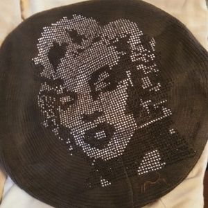 Marilyn Monroe warm winter Beanie hat brown
